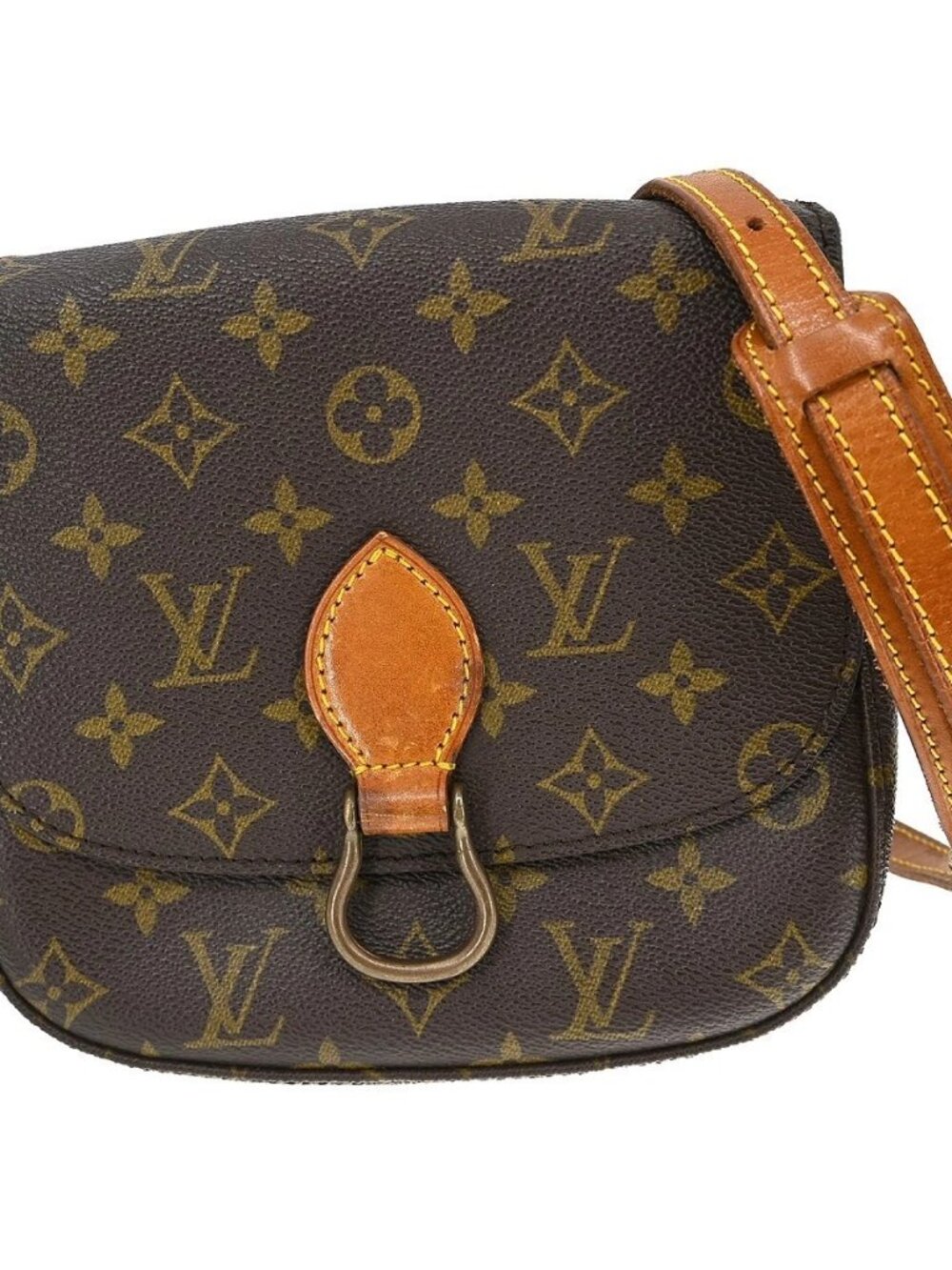 LOUIS VUITTON SAINT CLOUD MM CROSSBODY SHOULDER BAG MONOGRAM M51243